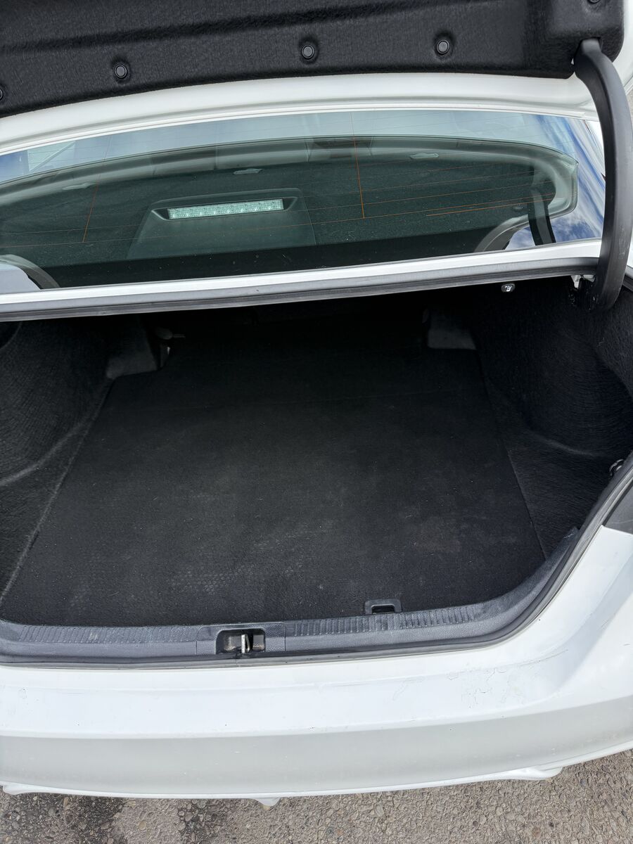 Toyota Camry open trunk space